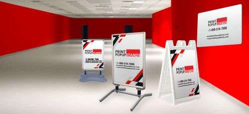 Custom Pop Up Signs