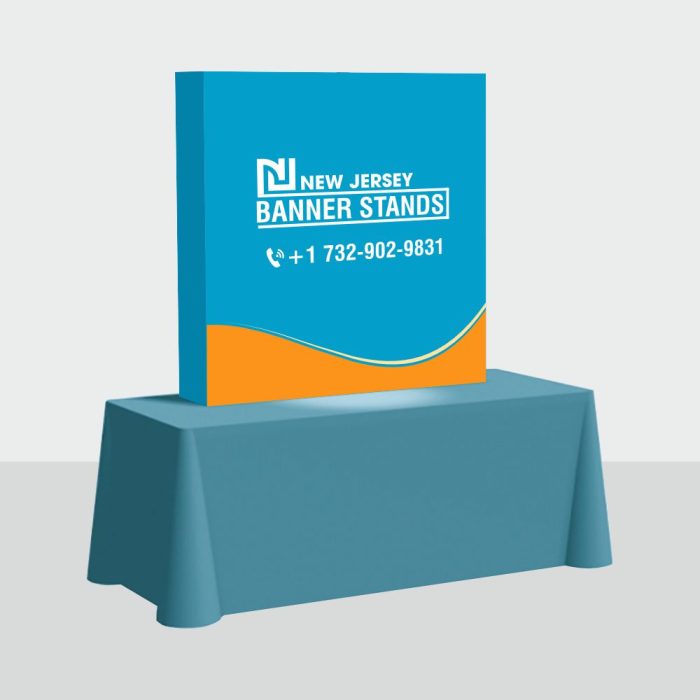 5 ft Tabletop Pop Up Display 3