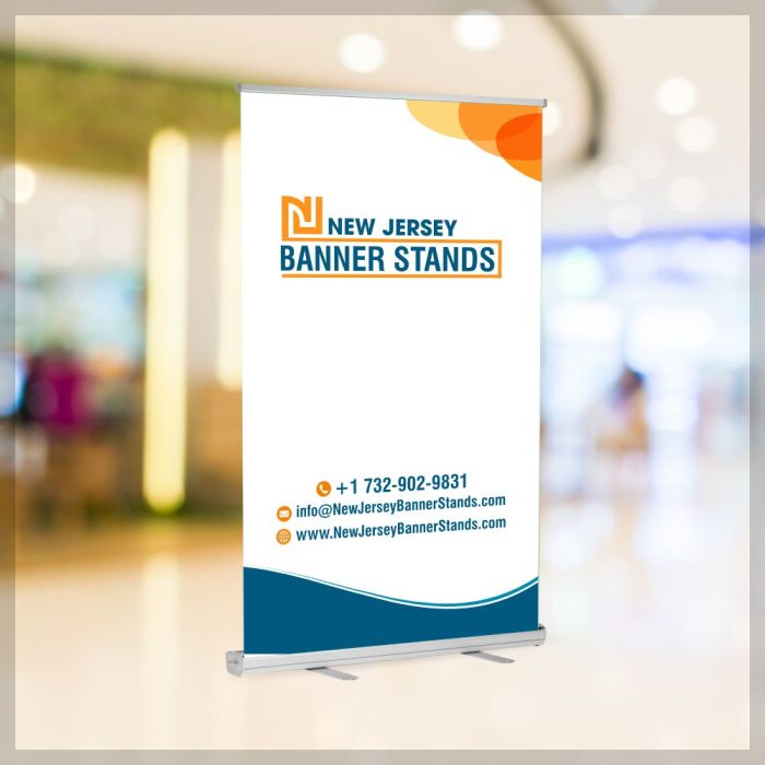 5 ft Wide Retractable Banner