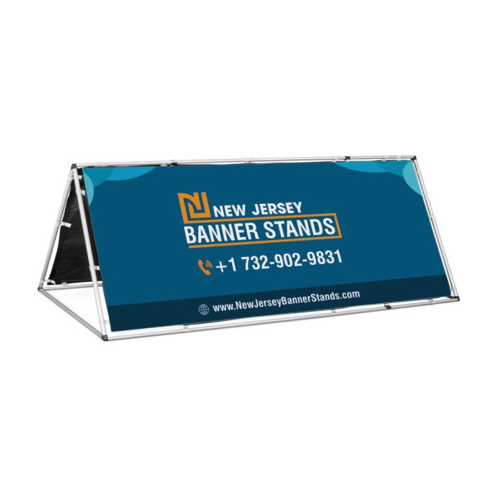 8 ft A Frame Banner Display 1