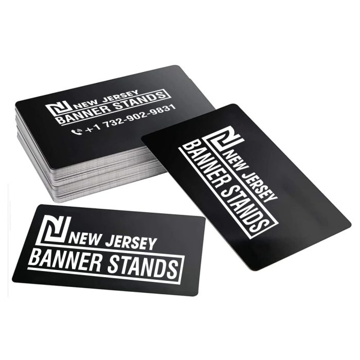 Aluminum Business Cards 1