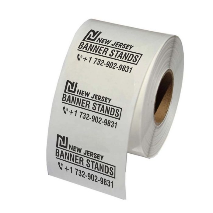 Clear Roll Labels 1