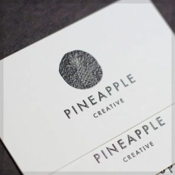 Full Color Raised Ink Business Cards