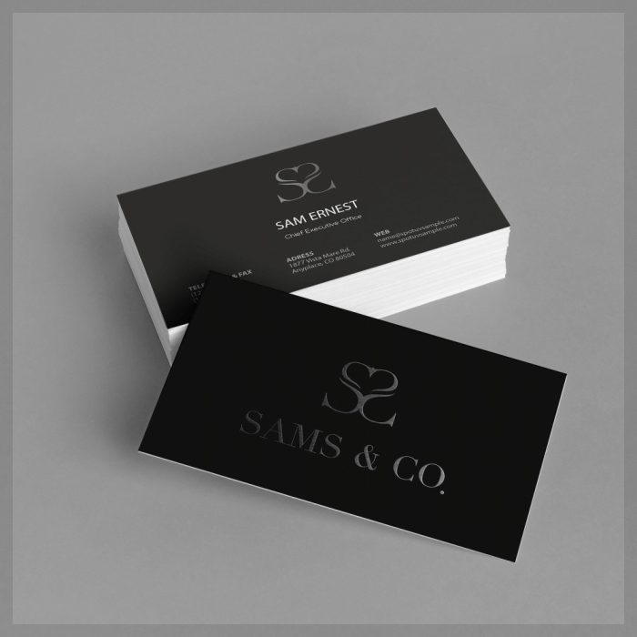 Full Color Raised Ink Business Cards 02