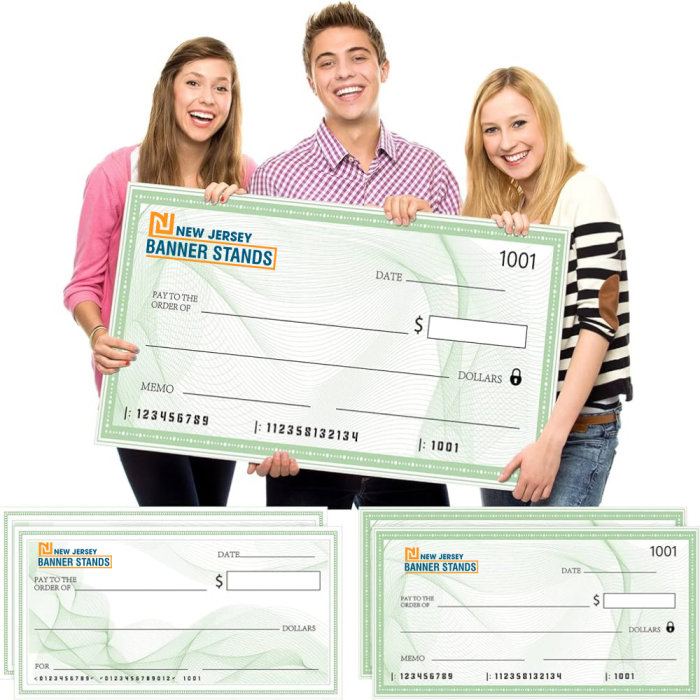 Giant Checks 1