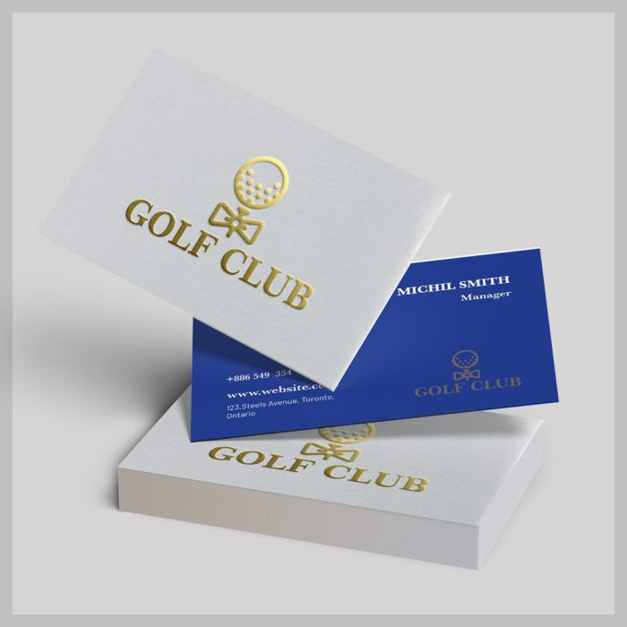 Raised Foil Business Cards 03