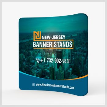 8 ft Curve Tension Fabric Display