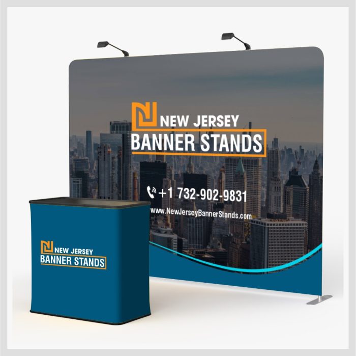 Tension Fabric Displays Straight 10ft 05